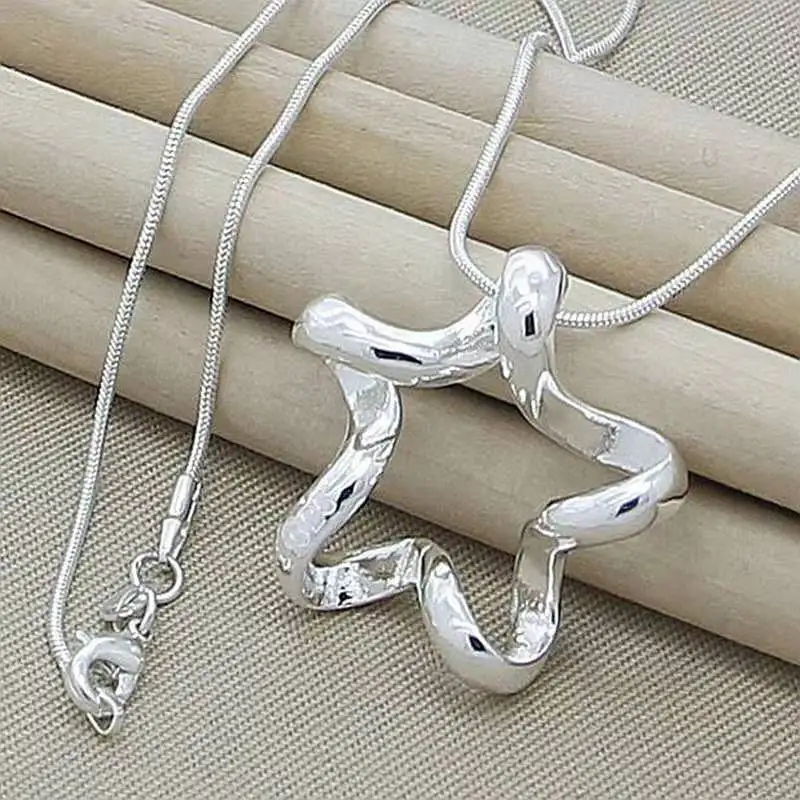 Підвіска зірка зірочка кулон стерл. ср. тиффані tiffany, фото 1