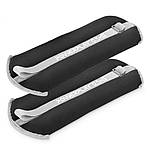 Обважнювачі-манжети для ніг та рук PowerPlay PP-4349 Ankle/Wrist Weights (2шт.*0.5 kg) (пара) Чорні, фото 2