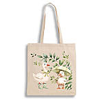 Екошопер BookOpt BK4103 Веселі Гусята бежевий, фото 2