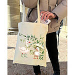 Екошопер BookOpt BK4103 Веселі Гусята бежевий, фото 3