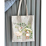 Екошопер BookOpt BK4103 Веселі Гусята бежевий, фото 5