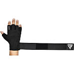Рукавички для фітнесу RDX W3 BLACK WITH EVA PADDING-S, фото 6