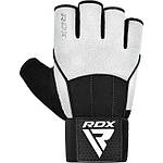 Рукавички для фітнесу RDX  W3 WHITE WITH EVA PADDING-XL, фото 4