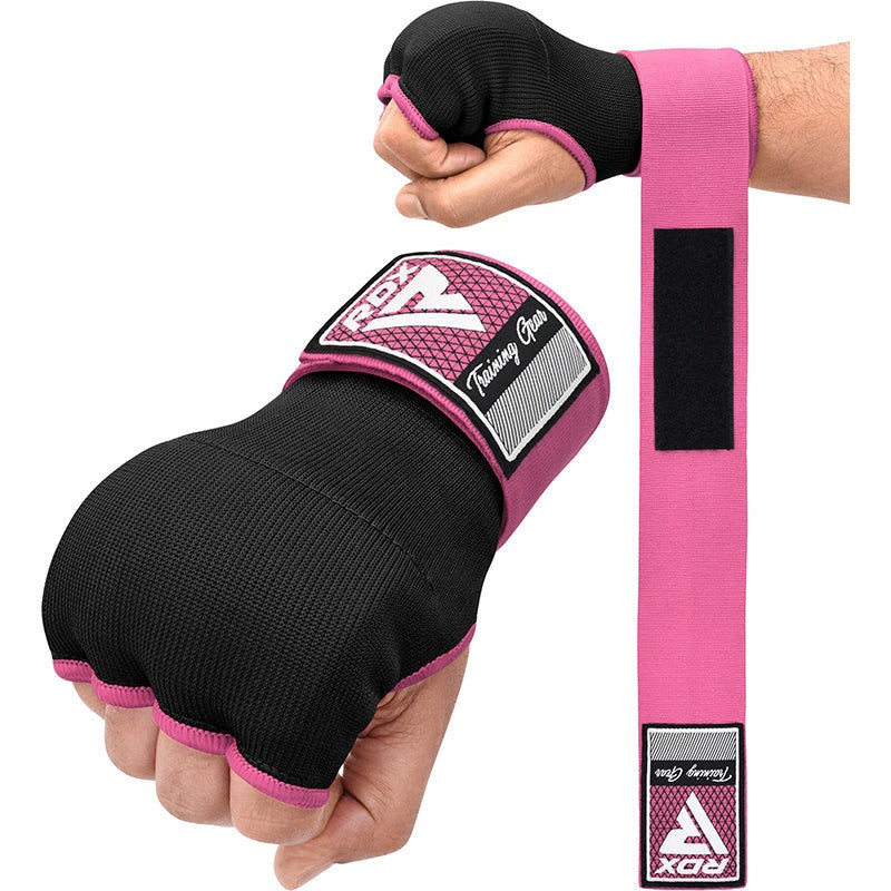 Бинти-рукавиці RDX IS2 Inner Straps Pink S, фото 1