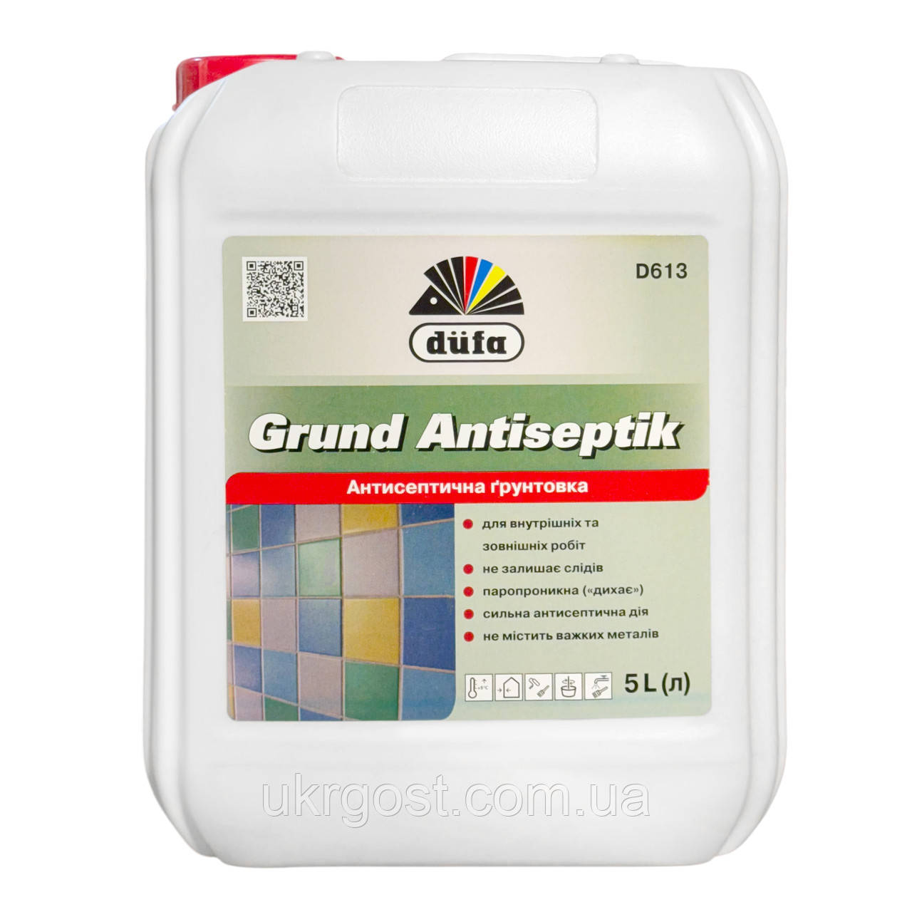 Ґрунтовка антисептична глибокопроникна Dufa Antiseptik D613 5 л