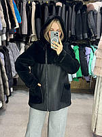 Подовжена Жіноча Натуральна Дублянка M/L