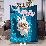 Плед велюровий з принтом, фото 2