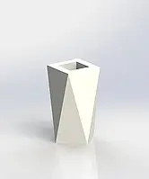 Вазон "ICE" 1100*500*500. Об'єм – 50 літрів.