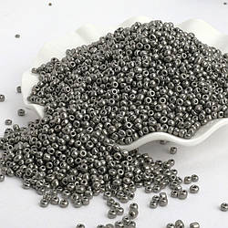 Бісер Металик 4 мм 50 г Графітовий
