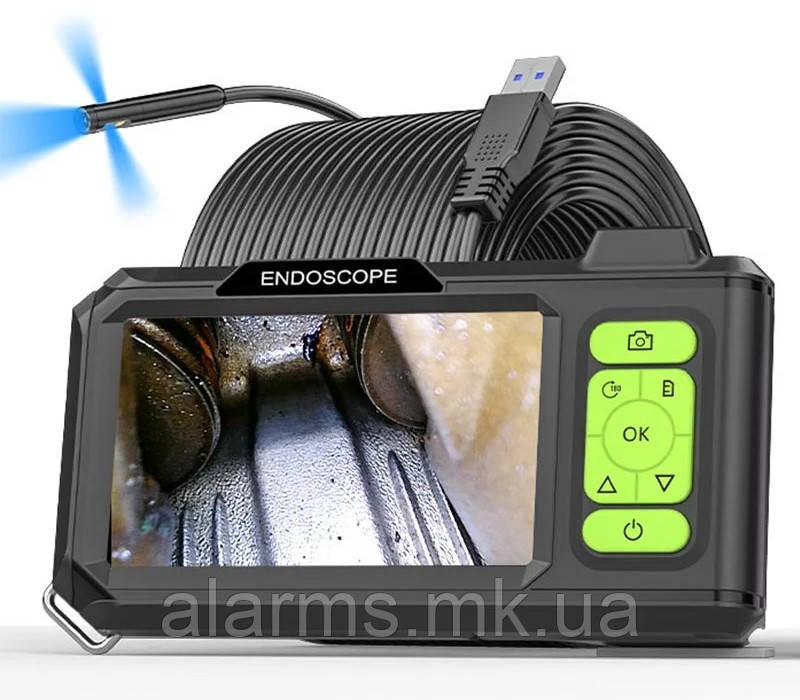 Відеоендоскоп професійний 2 камери 5.5 мм 1метр. Ендоскоп, фото 1