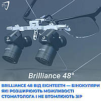 Brilliance 48 від Eighteeth — бінокуляри, які розширюють можливості стоматолога і не втомлюють зір