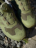 Оновлені Кросівки Esdy Автошнурівка 10.0 олива, фото 6