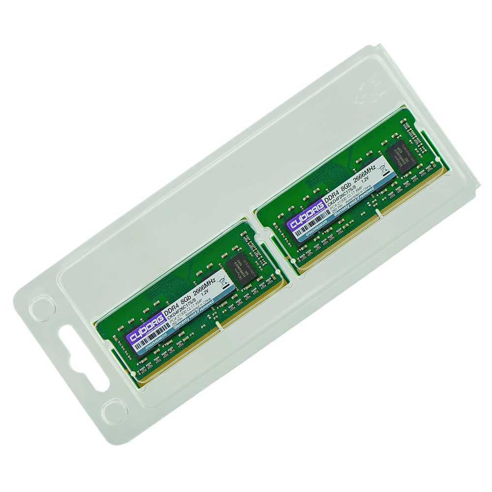 Оперативна пам'ять DDR4-2666 16 GB (Kit of 2x8192) PC4-21300 для ноутбука CYBORG CKD4F26C17S/16 (7706945), фото 1