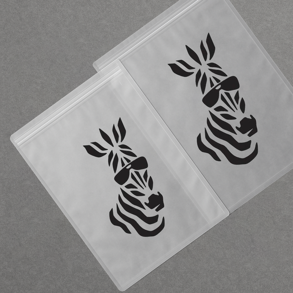 Поліетиленові Зіп-пакети струна матові 30х40 см Виробництво упаковки з логотипом оптом, фото 1