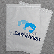 Поліетиленові Зіп-пакети струна матові 30х40 см Виробництво упаковки з логотипом оптом, фото 3