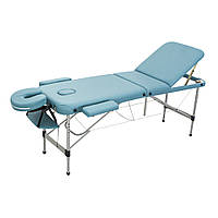 Кушетка медична масажна з алюмінієвою рамою КМм-12 Медапаратура