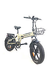 Складаний електровелосипед Fatbike Maraton Trigo 20" (1200W 48V 24Ah), фото 6