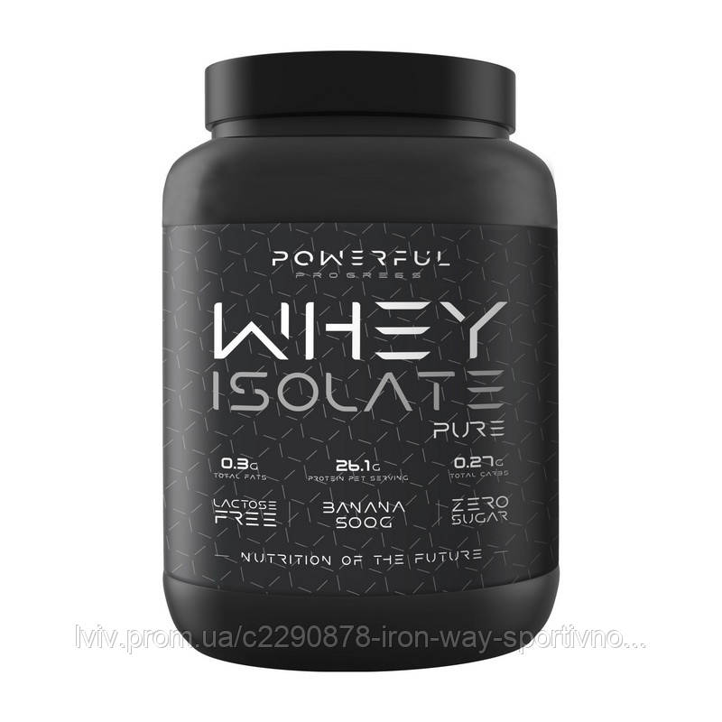 Powerful Progress Whey Isolate Pure (500 g, salted caramel), фото 1