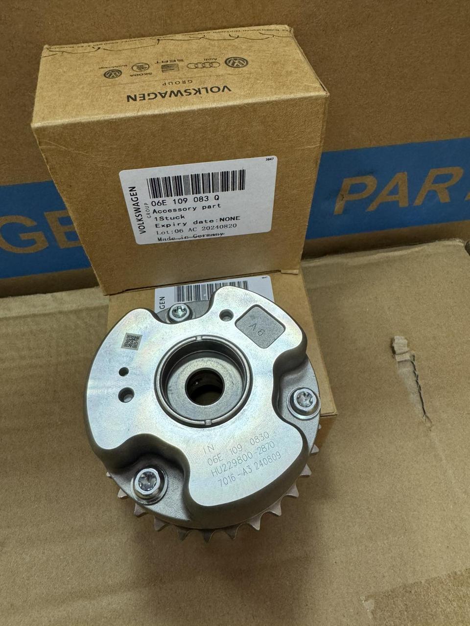 Муфта регулювання фаз  ГРМ Audi: A6, A7 Q5 Q7 3,0TSI VAG 06E109083Q, фото 1