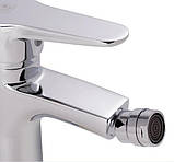 Змішувач для біде Nicole 001AF, Chrome (k35) LDNIC001AFCRM35100 Lidz, фото 2