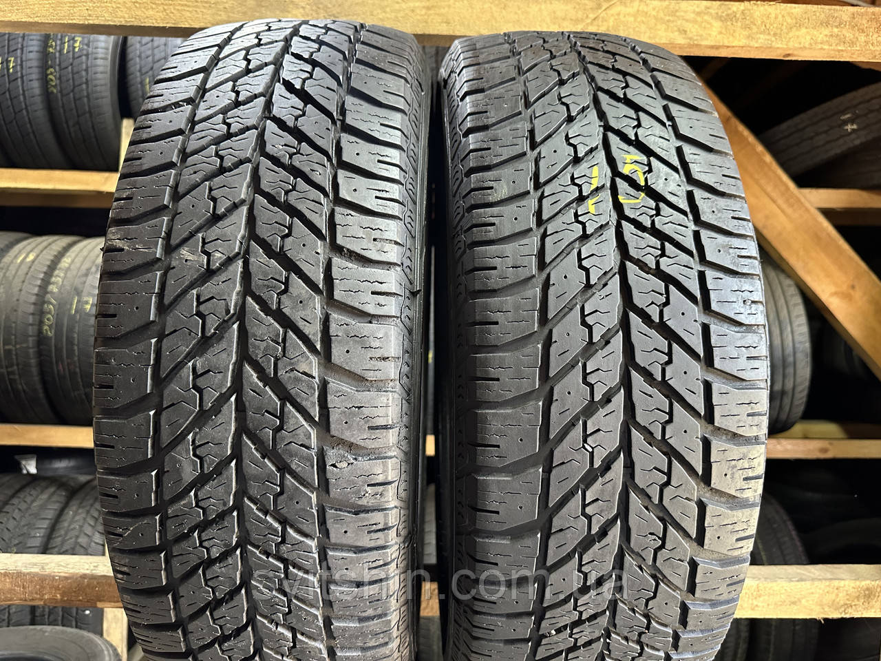 Шини 245/55R19 Goodyear Ultragrip Winter 2шт 2015рік, фото 1