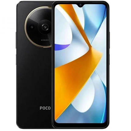 Смартфон POCO C61 3/64GB Black, фото 1