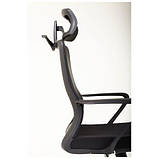 Крісло Titan HR Black/Black, фото 5