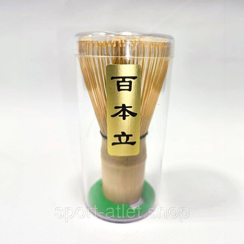 Бамбуковий вінчик Semi для чаю Матча, 75-80 ворсинок - Пошкоджена упаковка, фото 1