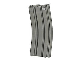Сталевий магазин на 70 кульок для AR-15/M4 BATTLE WORN - Black [A&K] (для страйкболу)