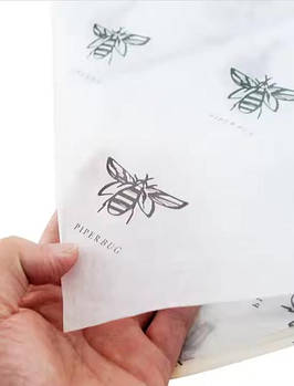 Папір тішью з логотипом