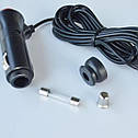 Автомобільний адаптер 12 В-24 В, зарядний пристрій WIBLYP в прикурювач зі шнуром 2.5 м і вимикачем, фото 5