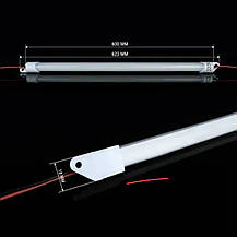 Світлодіодна лінійка з вимикачем LBB-220-060-9-6 9Вт 6000К 600mm AC 220 IP20 матова, фото 3