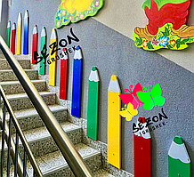 Дитячий настінний елемент Олівець ST-261