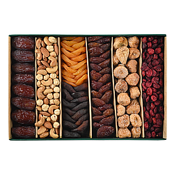 Подарунковий набір з сухофруктами та горіхами Classic big №8