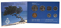 Аруба набір з 7 монет 1991 UNC 5, 10, 25, 50 центів, 1, 2,5 флорина, жетон у сувенірній упаковці