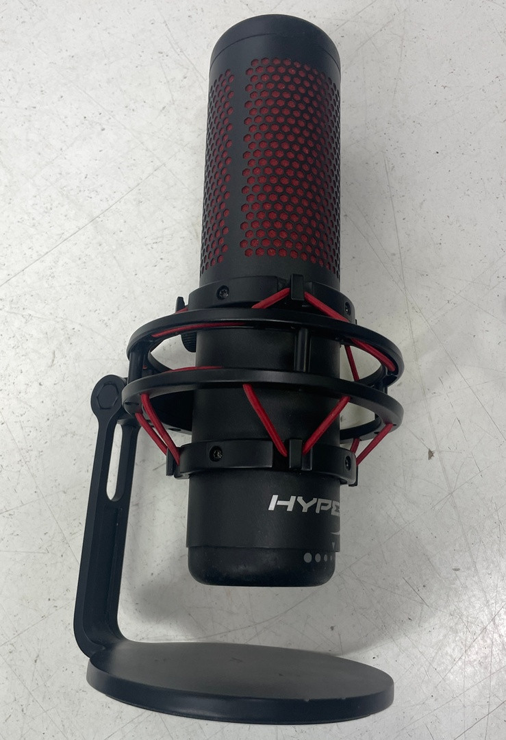 Мікрофон USB для стрімінгу, подкастів HyperX Quadcast (HX-MICQC-BK), фото 1