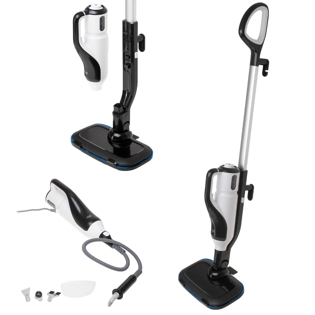 Швабра та пароочисник Adler AD 7072 2-в-1 + набір аксесуарів, фото 1