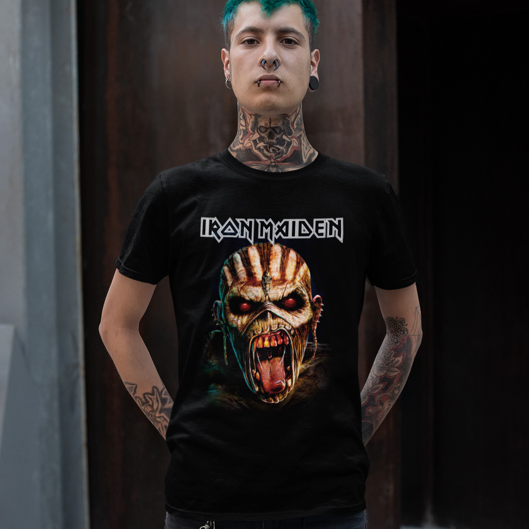Футболка унісекс Iron Maiden (The Book Of Souls) XS чорний, фото 1