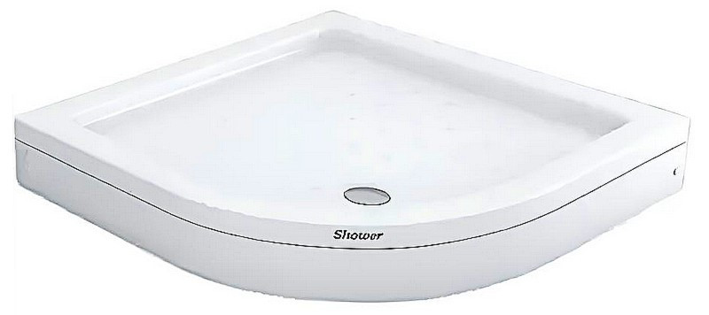 Піддон душовий 100х100 напівкруглий акриловий SHOWART VIOLET SW-8011 Туреччина, фото 1