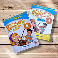 Комплект Англійська мова 4 клас Smart Junior Підручник + Зошит Авт: Мітчелл Г. Вид: Лінгвіст