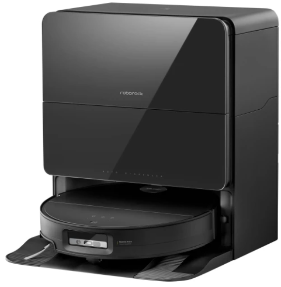 Робот-пилосос з вологим прибиранням Roborock Saros 10 Black UA UCRF