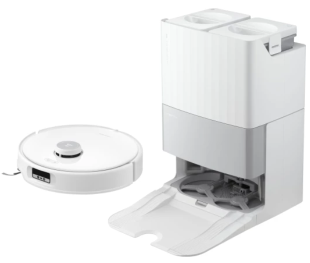 Робот-пилосос з вологим прибиранням Roborock Qrevo Edge White UA