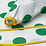 Нагрудник дитячий IKEA KLADDIG Біло-зелений 906.071.41, фото 3