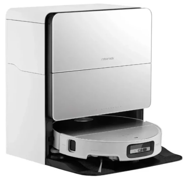 Робот-пилосос з вологим прибиранням Roborock Saros 10 White UA