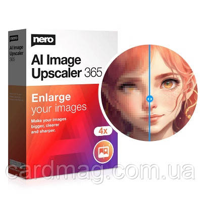 Підписка Nero AI Image Upscaler 365 на 1 рік 1 Windows ПК (Ліцензійний ключ)