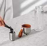 Пляшка для заварювання SamaDoyo C-011B з магнітним фільтром, 200 мл, фото 5