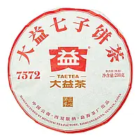 Чай Шу Пуер «Чжень Цзянь» 7572 Класика Менхаю 2021 рік, млинець 200 г