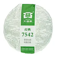 Чай Шен Пуер «Цзин Дянь 7542» Еталон Менхайської Класики 2022 рік, млинець 150 г