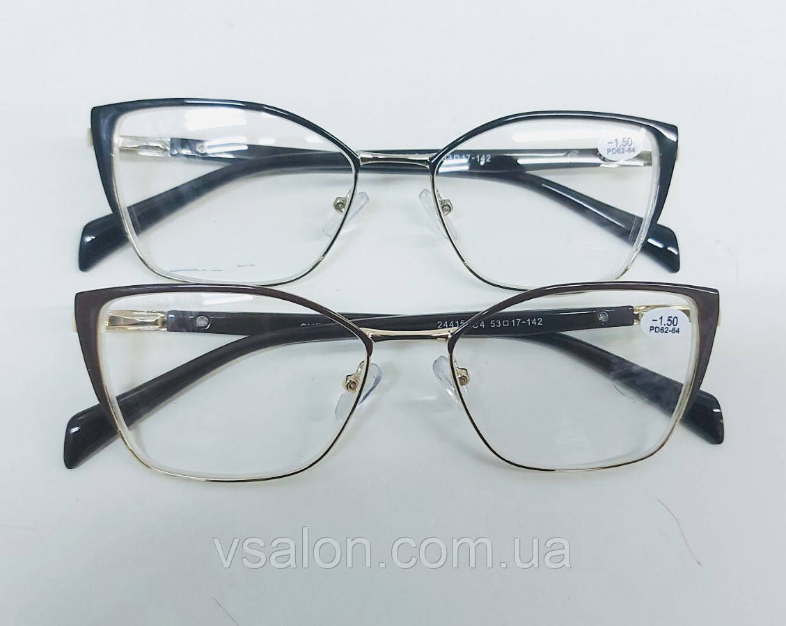 Окуляри для жінок з діоптріями від -4,0 до +4,0 Модель 24415, фото 1