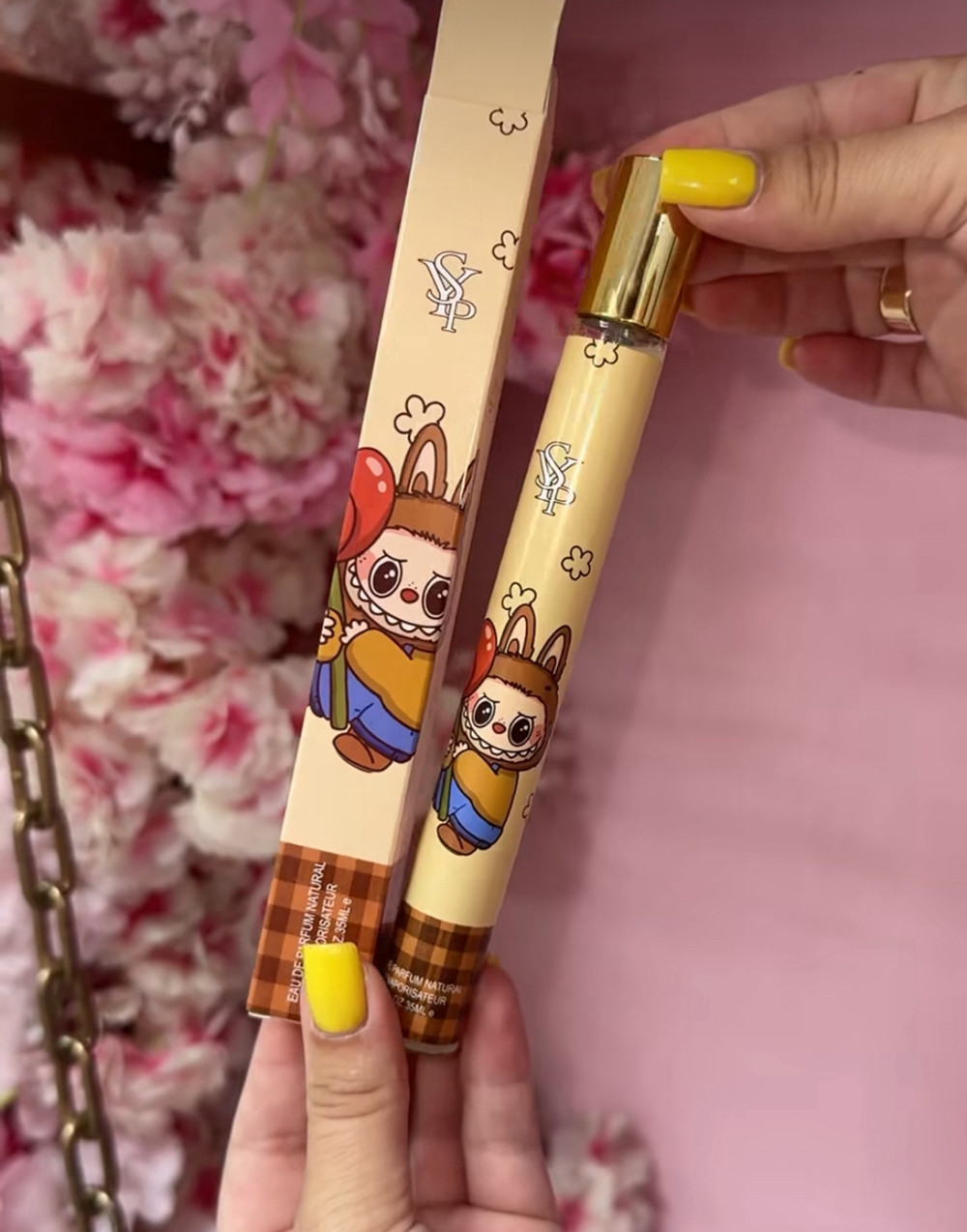 Парфуми labubu жовті, фото 1